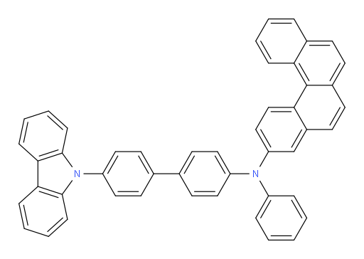 N-(4'-(9H-carbazol-9-yl)-[1,1'-biphenyl]-4-yl)-N-phenylbenzo[c]phenanthren-3-amine