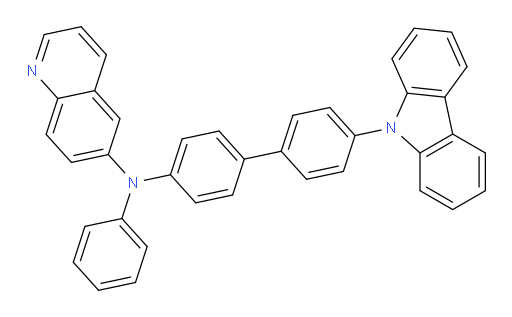 N-(4'-(9H-carbazol-9-yl)-[1,1'-biphenyl]-4-yl)-N-phenylquinolin-6-amine