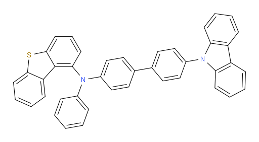 N-(4'-(9H-carbazol-9-yl)-[1,1'-biphenyl]-4-yl)-N-phenyldibenzo[b,d]thiophen-1-amine