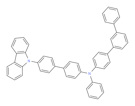 N-(4'-(9H-carbazol-9-yl)-[1,1'-biphenyl]-4-yl)-N-phenyl-[1,1':3',1''-terphenyl]-4-amine