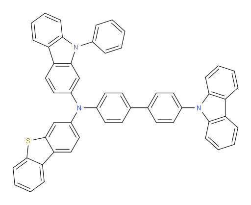 N-(4'-(9H-carbazol-9-yl)-[1,1'-biphenyl]-4-yl)-N-(dibenzo[b,d]thiophen-3-yl)-9-phenyl-9H-carbazol-2-amine