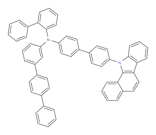 N-(4'-(11H-benzo[a]carbazol-11-yl)-[1,1'-biphenyl]-4-yl)-N-([1,1'-biphenyl]-2-yl)-[1,1':4',1''-terphenyl]-3-amine