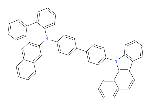 N-(4'-(11H-benzo[a]carbazol-11-yl)-[1,1'-biphenyl]-4-yl)-N-([1,1'-biphenyl]-2-yl)naphthalen-2-amine