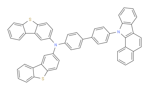 N-(4'-(11H-benzo[a]carbazol-11-yl)-[1,1'-biphenyl]-4-yl)-N-(dibenzo[b,d]thiophen-2-yl)dibenzo[b,d]thiophen-2-amine