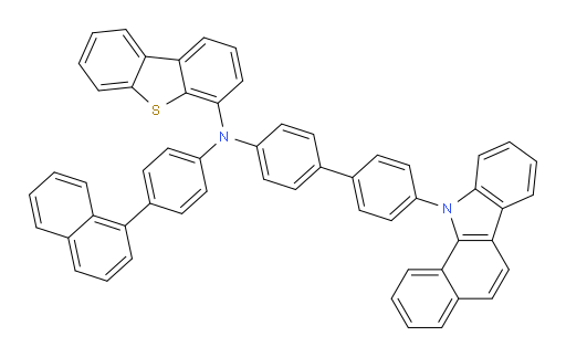 N-(4'-(11H-benzo[a]carbazol-11-yl)-[1,1'-biphenyl]-4-yl)-N-(4-(naphthalen-1-yl)phenyl)dibenzo[b,d]thiophen-4-amine