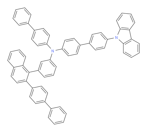 N-([1,1'-biphenyl]-4-yl)-N-(3-(2-([1,1'-biphenyl]-4-yl)naphthalen-1-yl)phenyl)-4'-(9H-carbazol-9-yl)-[1,1'-biphenyl]-4-amine