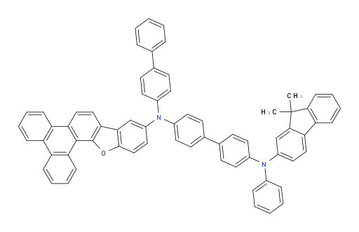 N4-([1,1'-biphenyl]-4-yl)-N4'-(9,9-dimethyl-9H-fluoren-2-yl)-N4'-phenyl-N4-(triphenyleno[1,2-b]benzofuran-12-yl)-[1,1'-biphenyl]-4,4'-diamine