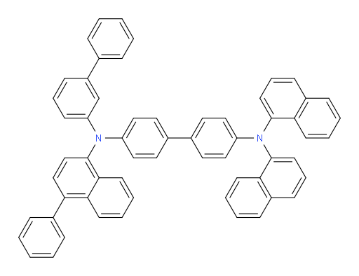 N4-([1,1'-biphenyl]-3-yl)-N4',N4'-di(naphthalen-1-yl)-N4-(4-phenylnaphthalen-1-yl)-[1,1'-biphenyl]-4,4'-diamine