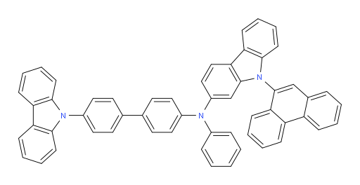 N-(4'-(9H-carbazol-9-yl)-[1,1'-biphenyl]-4-yl)-9-(phenanthren-9-yl)-N-phenyl-9H-carbazol-2-amine