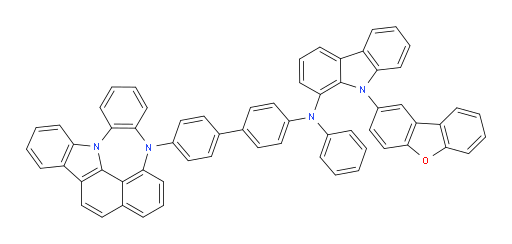 N-(4'-(4H-4,8b-diazaindeno[1,2,3-gh]pleiaden-4-yl)-[1,1'-biphenyl]-4-yl)-9-(dibenzo[b,d]furan-2-yl)-N-phenyl-9H-carbazol-1-amine