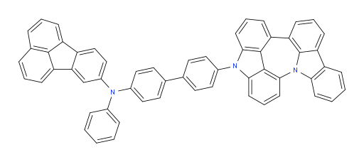 N-(4'-(1H-azepino[2,3,4,5-def:6,7,1-j'k']dicarbazol-1-yl)-[1,1'-biphenyl]-4-yl)-N-phenylfluoranthen-8-amine