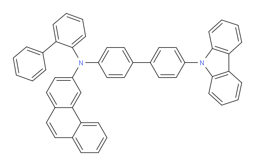N-(4'-(9H-carbazol-9-yl)-[1,1'-biphenyl]-4-yl)-N-([1,1'-biphenyl]-2-yl)phenanthren-3-amine
