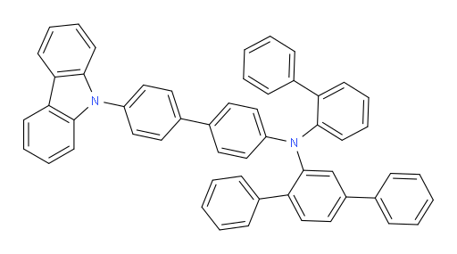 N-(4'-(9H-carbazol-9-yl)-[1,1'-biphenyl]-4-yl)-N-([1,1'-biphenyl]-2-yl)-[1,1':4',1''-terphenyl]-2'-amine
