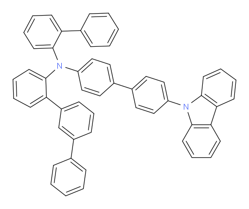 N-(4'-(9H-carbazol-9-yl)-[1,1'-biphenyl]-4-yl)-N-([1,1'-biphenyl]-2-yl)-[1,1':3',1''-terphenyl]-2-amine