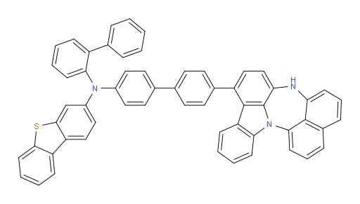 N-(4'-(4H-naphtho[1',8':5,6,7][1,4]diazepino[3,2,1-jk]carbazol-7-yl)-[1,1'-biphenyl]-4-yl)-N-([1,1'-biphenyl]-2-yl)dibenzo[b,d]thiophen-3-amine
