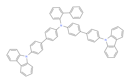 N,N-bis(4'-(9H-carbazol-9-yl)-[1,1'-biphenyl]-4-yl)-[1,1'-biphenyl]-2-amine
