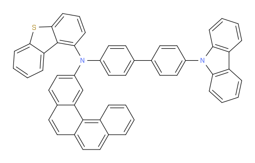 N-(4'-(9H-carbazol-9-yl)-[1,1'-biphenyl]-4-yl)-N-(benzo[c]phenanthren-2-yl)dibenzo[b,d]thiophen-1-amine