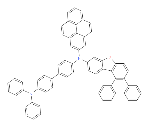 N4,N4-diphenyl-N4'-(pyren-2-yl)-N4'-(triphenyleno[2,1-b]benzofuran-9-yl)-[1,1'-biphenyl]-4,4'-diamine