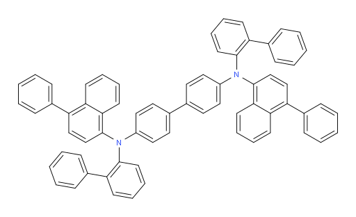 N4,N4'-di([1,1'-biphenyl]-2-yl)-N4,N4'-bis(4-phenylnaphthalen-1-yl)-[1,1'-biphenyl]-4,4'-diamine