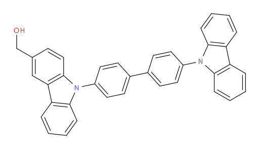 (9-(4'-(9H-carbazol-9-yl)-[1,1'-biphenyl]-4-yl)-9H-carbazol-3-yl)methanol