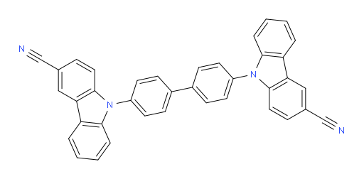 9,9'-([1,1'-biphenyl]-4,4'-diyl)bis(9H-carbazole-3-carbonitrile)
