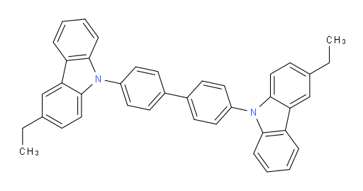 4,4'-bis(3-ethyl-9H-carbazol-9-yl)-1,1'-biphenyl