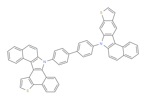 8-(4'-(7H-benzo[g]thieno[2,3-b]carbazol-7-yl)-[1,1'-biphenyl]-4-yl)-8H-dibenzo[a,g]thieno[2,3-c]carbazole