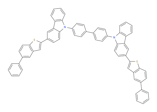 4,4'-bis(3-(5-phenylbenzo[b]thiophen-2-yl)-9H-carbazol-9-yl)-1,1'-biphenyl