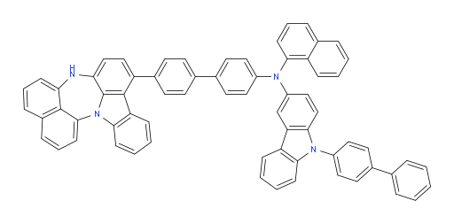 N-(4'-(4H-naphtho[1',8':5,6,7][1,4]diazepino[3,2,1-jk]carbazol-7-yl)-[1,1'-biphenyl]-4-yl)-9-([1,1'-biphenyl]-4-yl)-N-(naphthalen-1-yl)-9H-carbazol-3-amine