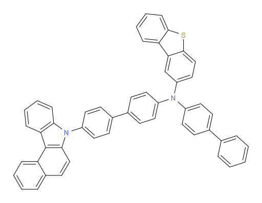N-(4'-(7H-benzo[c]carbazol-7-yl)-[1,1'-biphenyl]-4-yl)-N-([1,1'-biphenyl]-4-yl)dibenzo[b,d]thiophen-2-amine