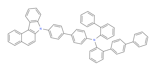 N-(4'-(7H-benzo[c]carbazol-7-yl)-[1,1'-biphenyl]-4-yl)-N-([1,1'-biphenyl]-2-yl)-[1,1':4',1''-terphenyl]-2-amine