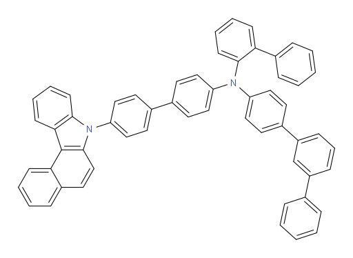 N-(4'-(7H-benzo[c]carbazol-7-yl)-[1,1'-biphenyl]-4-yl)-N-([1,1'-biphenyl]-2-yl)-[1,1':3',1''-terphenyl]-4-amine