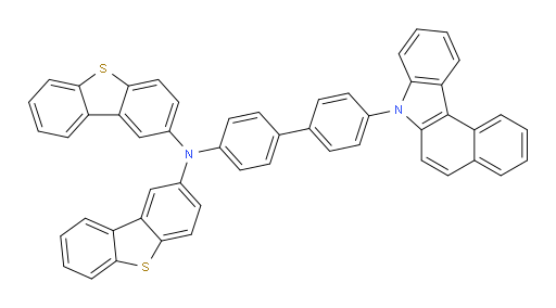 N-(4'-(7H-benzo[c]carbazol-7-yl)-[1,1'-biphenyl]-4-yl)-N-(dibenzo[b,d]thiophen-2-yl)dibenzo[b,d]thiophen-2-amine