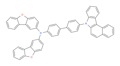 N-(4'-(7H-benzo[c]carbazol-7-yl)-[1,1'-biphenyl]-4-yl)-N-(dibenzo[b,d]furan-2-yl)dibenzo[b,d]furan-2-amine