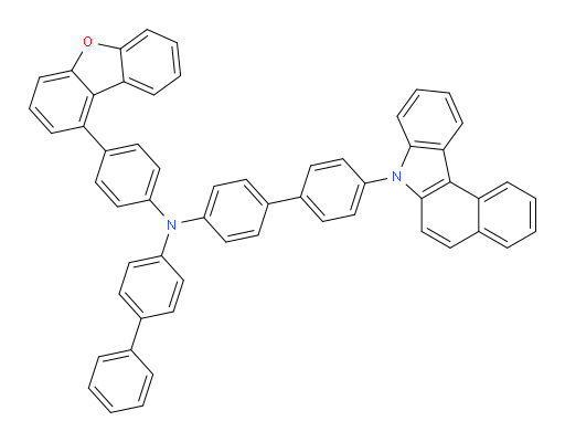 N-([1,1'-biphenyl]-4-yl)-4'-(7H-benzo[c]carbazol-7-yl)-N-(4-(dibenzo[b,d]furan-1-yl)phenyl)-[1,1'-biphenyl]-4-amine