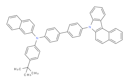 N-(4'-(7H-benzo[c]carbazol-7-yl)-[1,1'-biphenyl]-4-yl)-N-(4-(tert-butyl)phenyl)naphthalen-2-amine