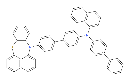N-(4'-(12H-benzo[b]naphtho[1,8-ef][1,4]thiazepin-12-yl)-[1,1'-biphenyl]-4-yl)-N-([1,1'-biphenyl]-4-yl)naphthalen-1-amine