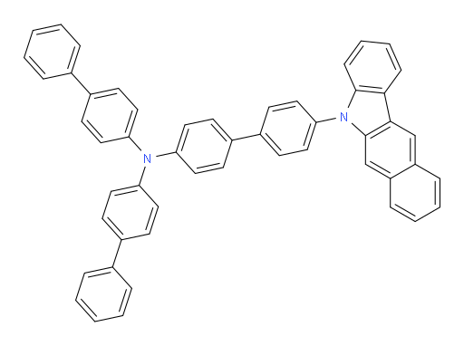 N,N-di([1,1'-biphenyl]-4-yl)-4'-(5H-benzo[b]carbazol-5-yl)-[1,1'-biphenyl]-4-amine