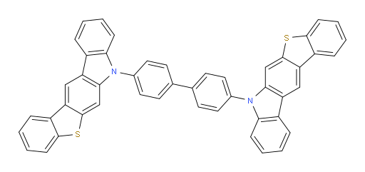 4,4'-bis(7H-benzo[4,5]thieno[2,3-b]carbazol-7-yl)-1,1'-biphenyl