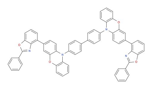 4,4'-bis(3-(2-phenylbenzo[d]oxazol-4-yl)-10H-phenoxazin-10-yl)-1,1'-biphenyl