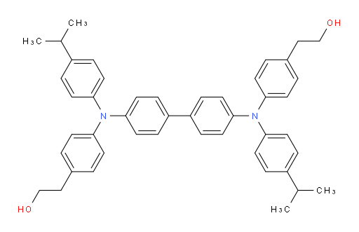 2,2'-(([1,1'-biphenyl]-4,4'-diylbis((4-isopropylphenyl)azanediyl))bis(4,1-phenylene))diethanol