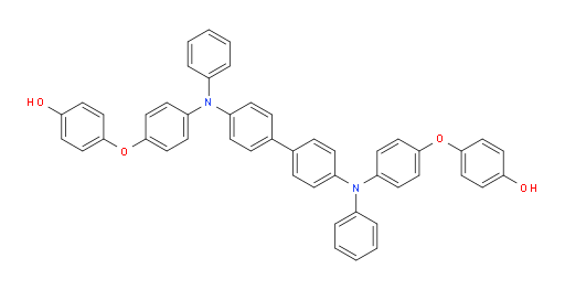 4,4'-((([1,1'-biphenyl]-4,4'-diylbis(phenylazanediyl))bis(4,1-phenylene))bis(oxy))diphenol