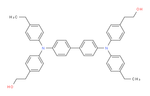 2,2'-(([1,1'-biphenyl]-4,4'-diylbis((4-ethylphenyl)azanediyl))bis(4,1-phenylene))diethanol