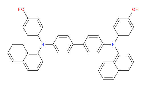 4,4'-([1,1'-biphenyl]-4,4'-diylbis(naphthalen-1-ylazanediyl))diphenol