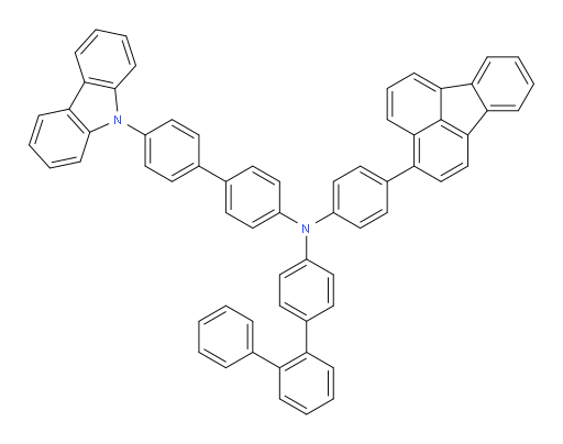 N-(4'-(9H-carbazol-9-yl)-[1,1'-biphenyl]-4-yl)-N-(4-(fluoranthen-3-yl)phenyl)-[1,1':2',1''-terphenyl]-4-amine