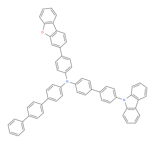N-(4'-(9H-carbazol-9-yl)-[1,1'-biphenyl]-4-yl)-N-(4-(dibenzo[b,d]furan-3-yl)phenyl)-[1,1':4',1''-terphenyl]-4-amine