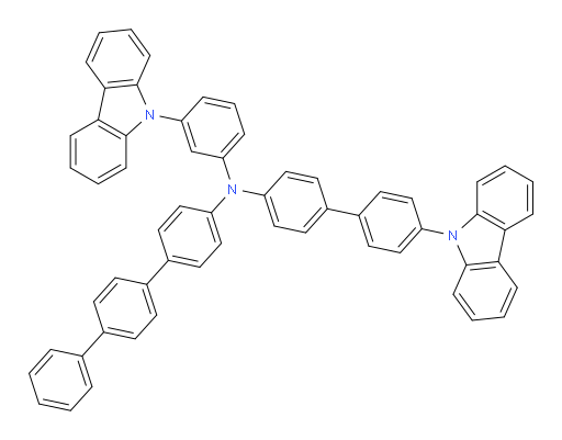 N-(4'-(9H-carbazol-9-yl)-[1,1'-biphenyl]-4-yl)-N-(3-(9H-carbazol-9-yl)phenyl)-[1,1':4',1''-terphenyl]-4-amine