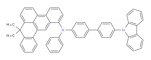 N-(4'-(9H-carbazol-9-yl)-[1,1'-biphenyl]-4-yl)-8,8-dimethyl-N-phenyl-8H-benzo[gh]tetraphen-1-amine