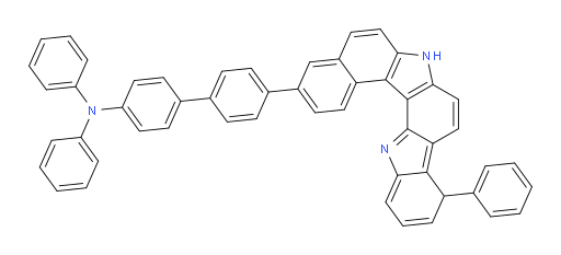 N,N-diphenyl-4'-(10-phenyl-7,10-dihydrobenzo[c]indolo[2,3-g]carbazol-3-yl)-[1,1'-biphenyl]-4-amine