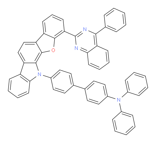 N,N-diphenyl-4'-(10-(4-phenylquinazolin-2-yl)-12H-benzofuro[2,3-a]carbazol-12-yl)-[1,1'-biphenyl]-4-amine